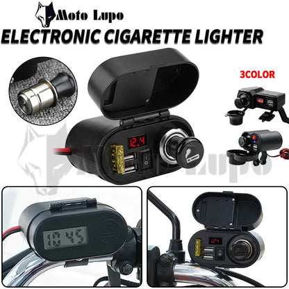 Multi Function 4 in 1 Bike USB Charger