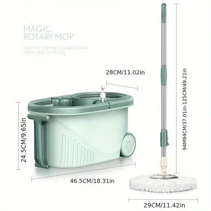 Easy Spin Magical Mop Set  Effortless Cleaning with 360° Spin Technology