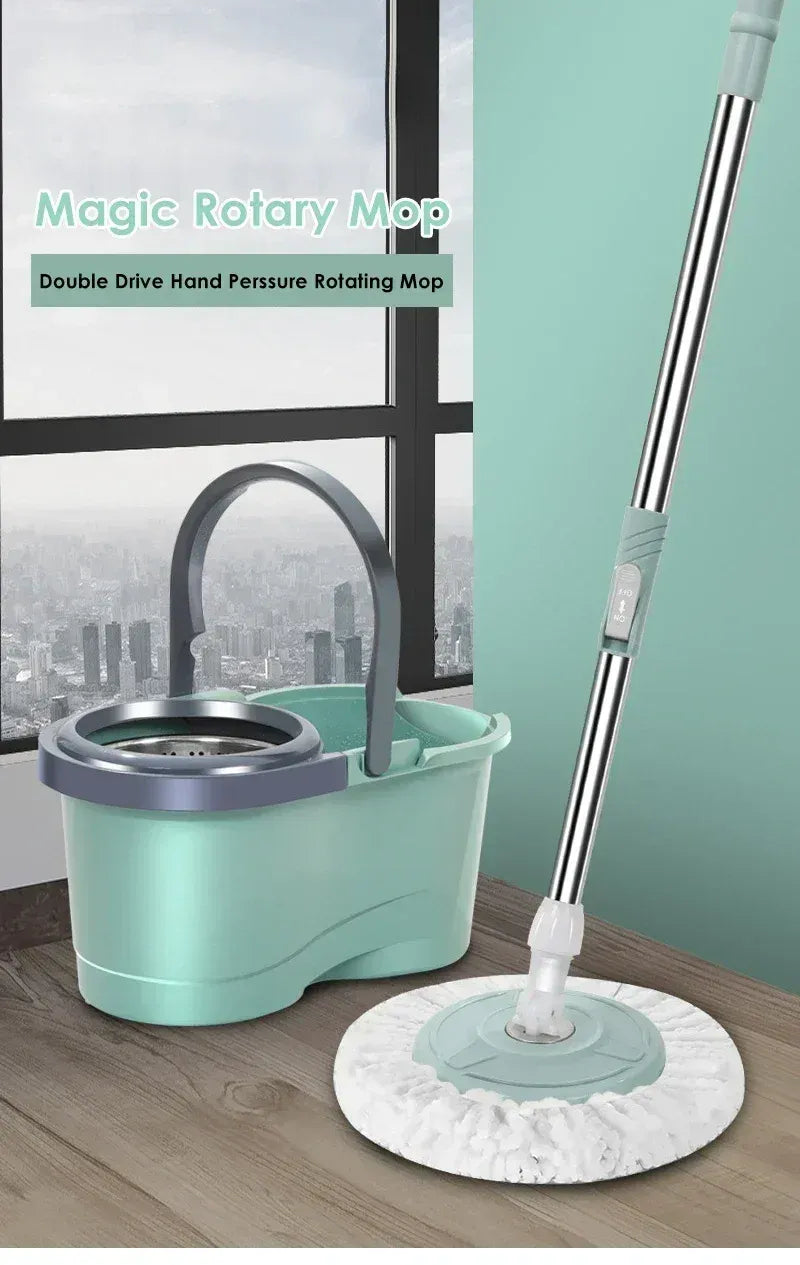 Easy Spin Magical Mop Set  Effortless Cleaning with 360° Spin Technology